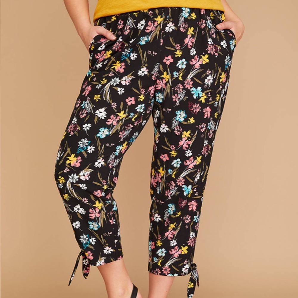 Plus size summer breathable capris